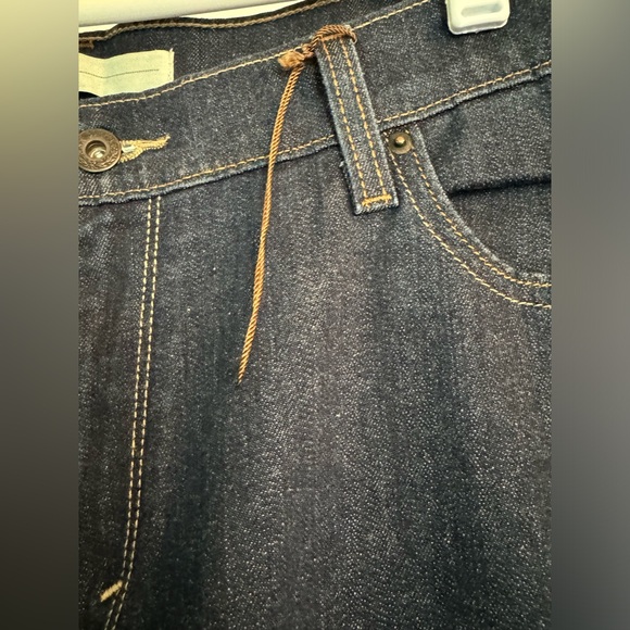 Levi’s Capri Jeans Dark Rinse SZ 16 - Picture 3 of 13